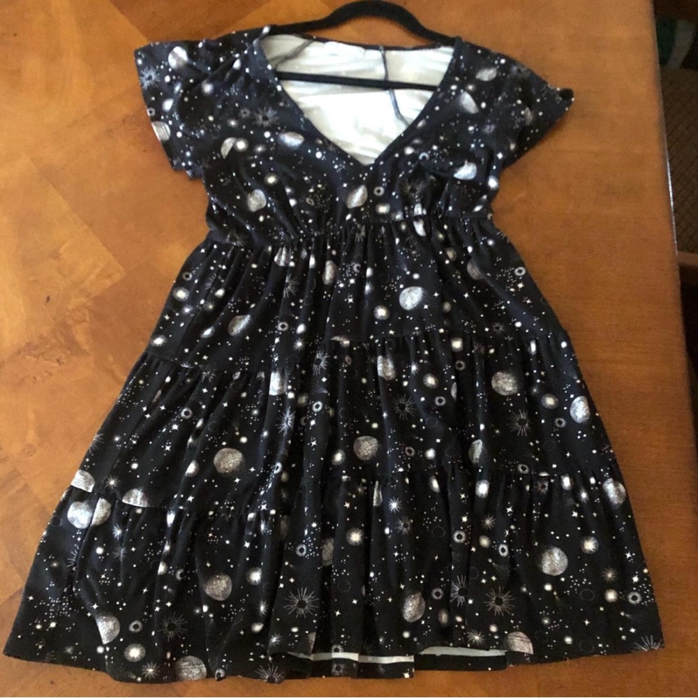 Galaxy Print Dress